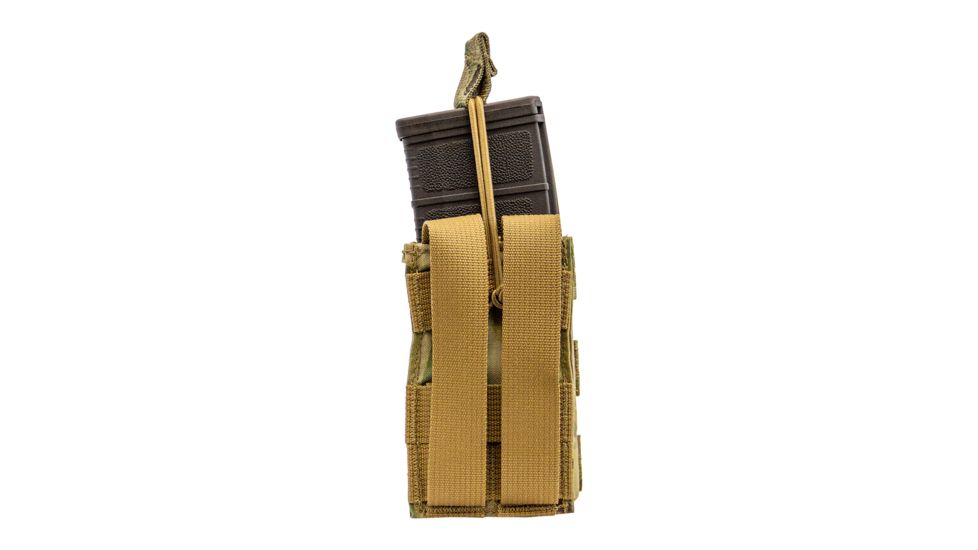 Shellback Tactical Single Stacker M4 Open Top Rifle Mag Pouch, Multicam, One Size Fits Most GSA-M4SSOMP-MC