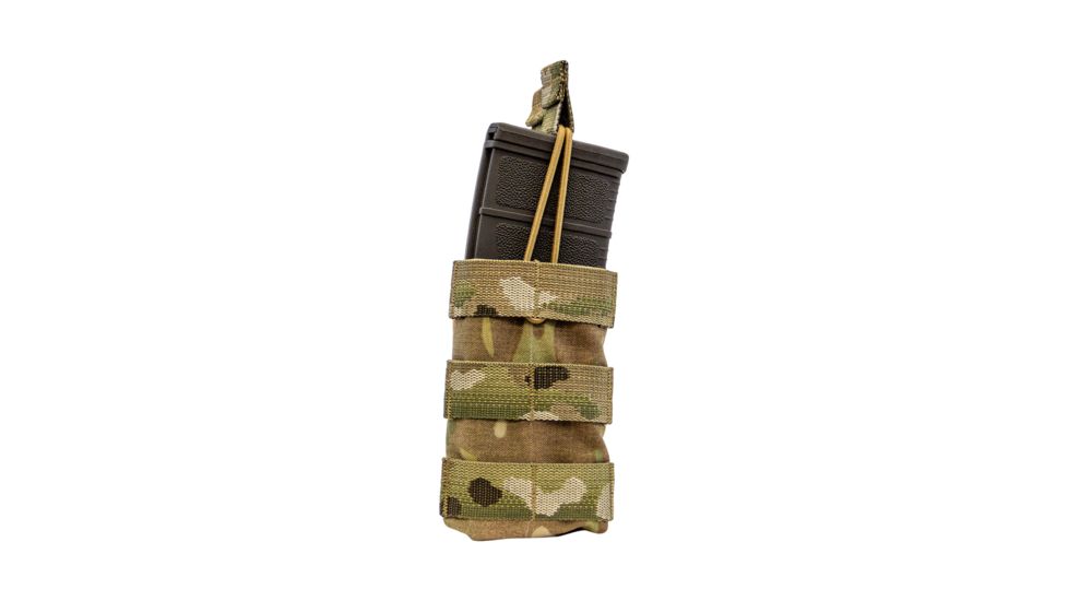 Shellback Tactical Single Stacker M4 Open Top Rifle Mag Pouch, Multicam, One Size Fits Most GSA-M4SSOMP-MC