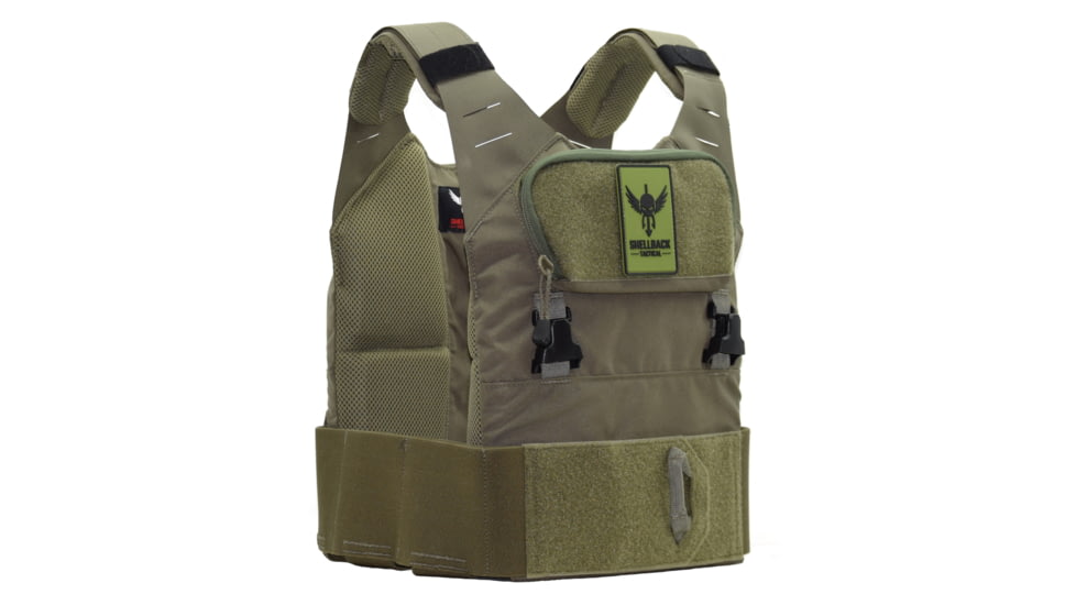Shellback Tactical Stealth 2.0 Plate Carrier, Ranger Green, One Size, SBT-STLTHPC2-RG