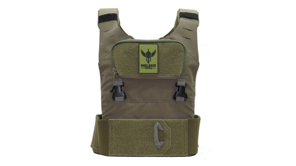 Shellback Tactical Stealth 2.0 Plate Carrier, Ranger Green, One Size, SBT-STLTHPC2-RG