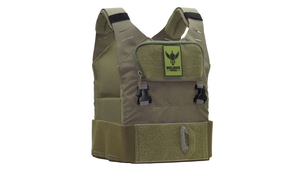 Shellback Tactical Stealth 2.0 Plate Carrier, Ranger Green, One Size, SBT-STLTHPC2-RG