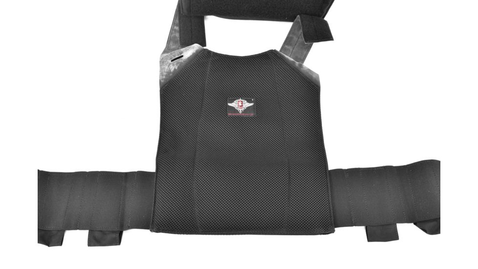 Shellback Tactical Stealth Low Vis Plate Carrier, Black, SBT-STLTHPC-BK