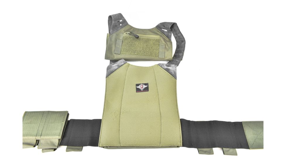Shellback Tactical Stealth Low Vis Plate Carrier, Ranger Green, SBT-STLTHPC-RG