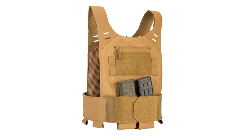 Shellback Tactical Stealth Low Vis Plate Carrier, Coyote Tan SBT-STLTHPC-CT