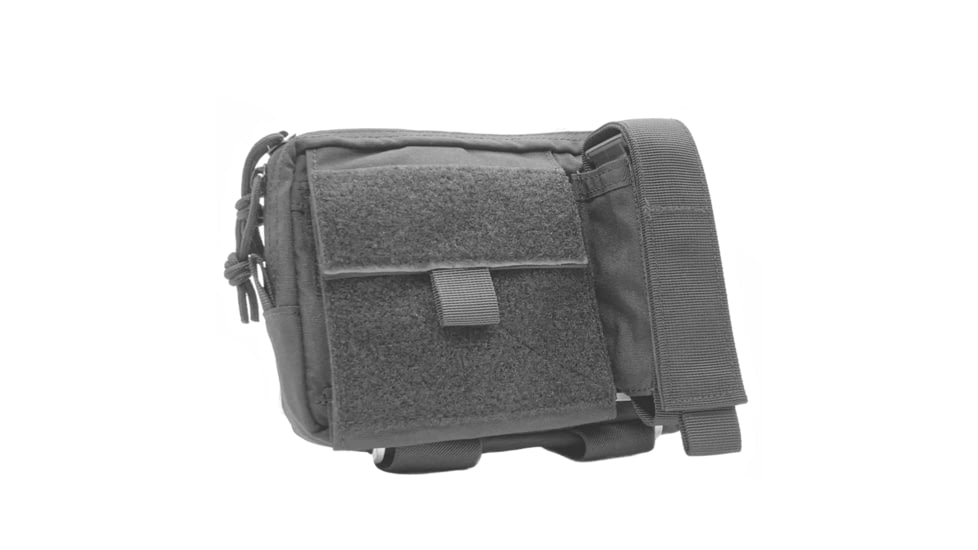 Shellback Tactical Super Admin Pouch, Molle compatible, Black, One Size, SBT-7050-BK
