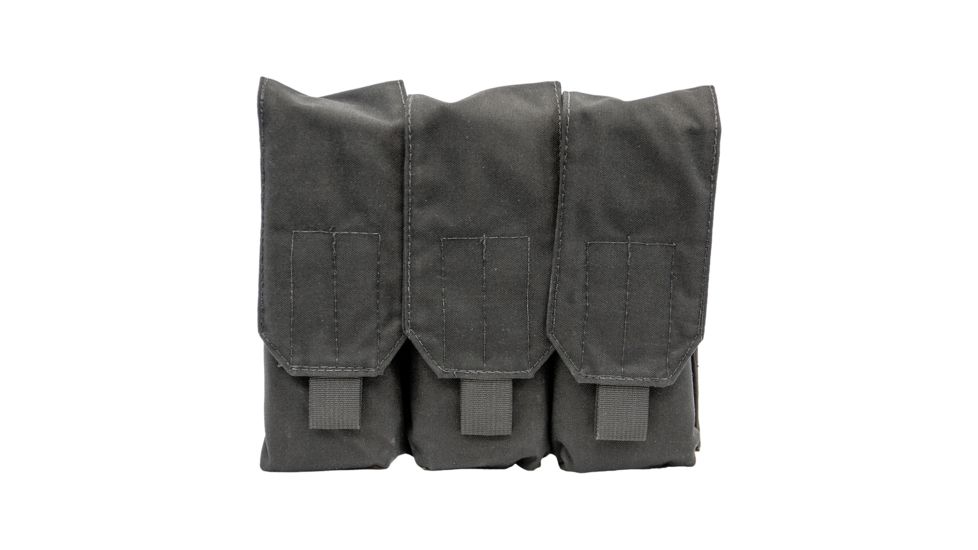 USED Shellback Tactical Triple Stacker M4 Rifle Mag Pouch, Black, One Size Fits Most, GSA-M4TSMP-BK, EDEMO1, Used, Condition Like New, Inspect and Rebox