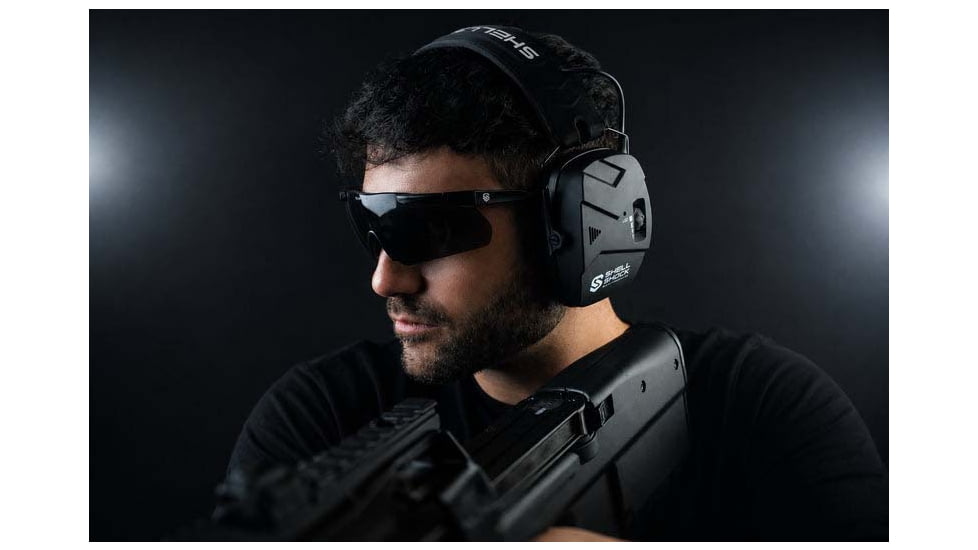 Shellshock Protection EXO Pro Elite Electronic Protective Ear Muffs