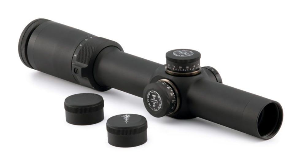 Shepherd Scopes 1-6x24 Phantom Rifle Scope, T1 Reticle, Black anodized TAC0001