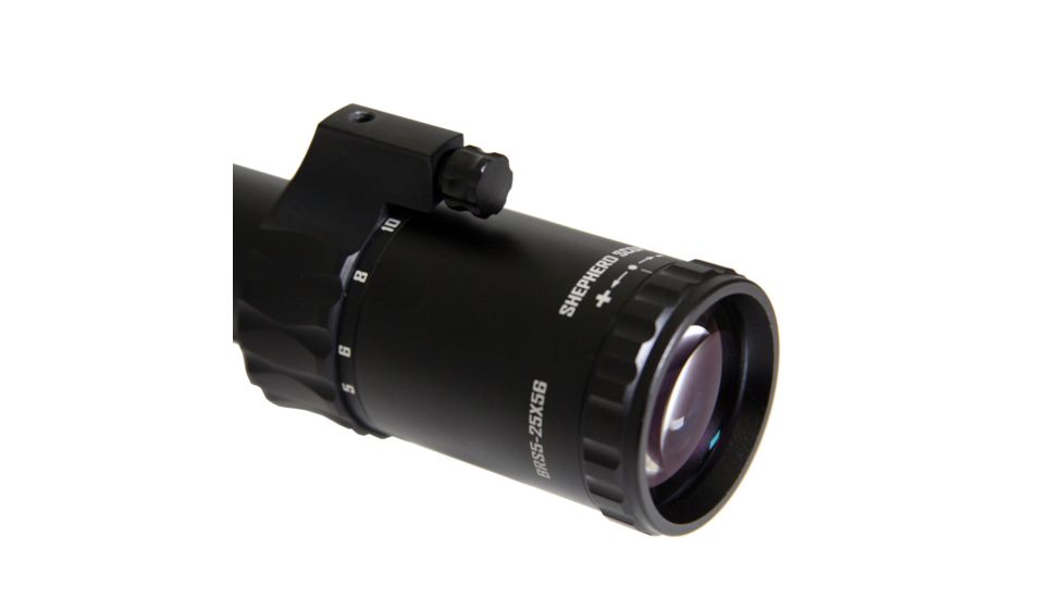 Shepherd Scopes BRS 5-25x56 Rifle Scope, 34mm, BRS-MOA Illuminated Reticle, Matte Black, 4080BRS.525.MOA