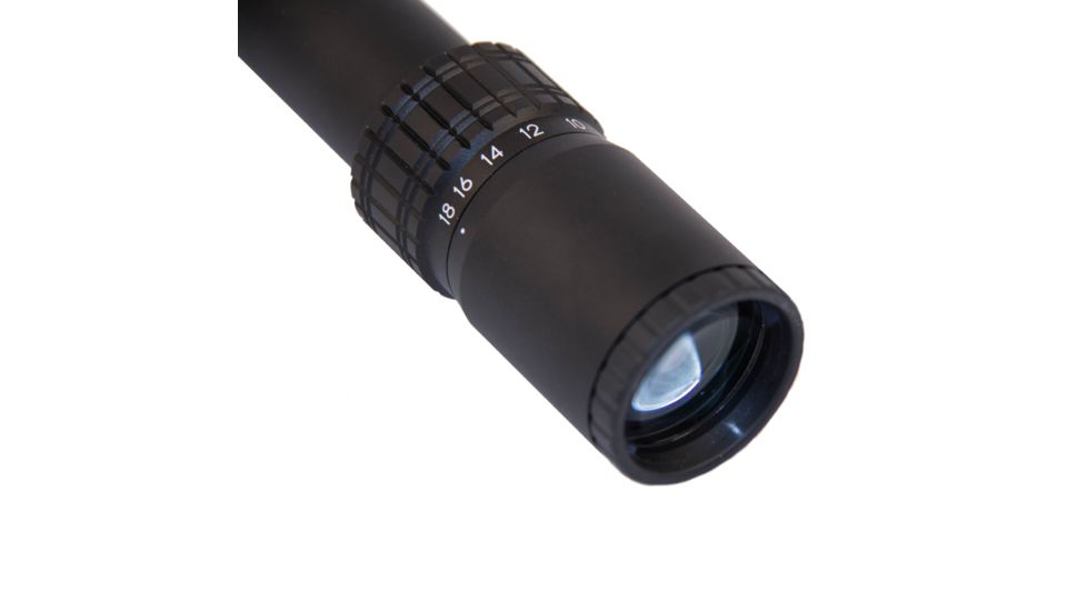 Shepherd Scopes Dual Reticle 6-18x50 V1, Black anodized, Small DRS TAC 6-18x42 V1