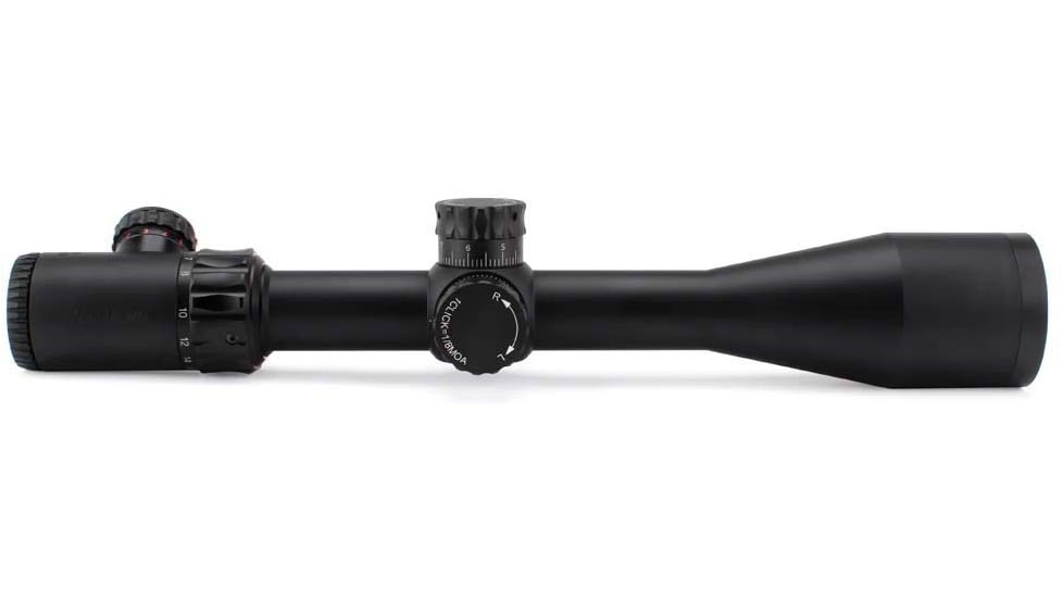 Shepherd Scopes Rogue Series 6-24x50 Rifle Scope, 30mm Tube, SFP, MOA Reticle, Matte, Black, 4080RGE.624.G2