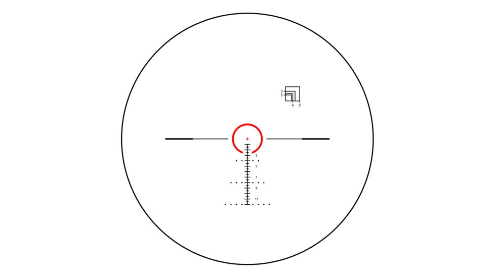 Shepherd Scopes Series 1-8x24 R-MIL, Black Anodized, RS0011