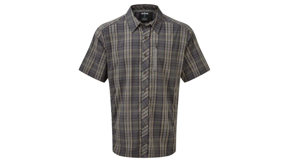 Sherpa Gokyo Short Sleeve Shirt - Mens, Monsoon Grey, Extra Large SM3129-MONSOON GREY-XL