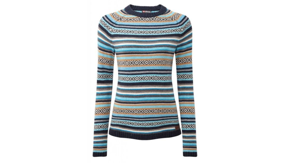 Sherpa Paro Crew Sweater - Womens, Thaali, Extra Small, SW6109-THAALI-XS