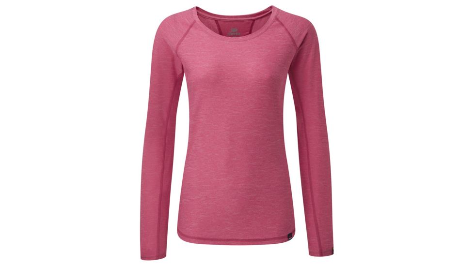 Sherpa Rinchen Long Sleeve Tee - Womens, Phagun Pink, Large SW3110-PHAGUN PINK-L