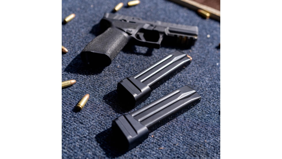 Shield Arms Echelon 9mm +5 Rounds Pistol Magazine Extension, Black, 5, SA-ECH-ME-5-BLK