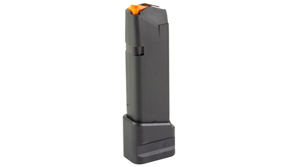 Shield Arms Extended Magazine, Glock 17 OEM, 9MM, 22 Rounds, Fits Glock 17, Aluminum Material, Anodized Finish, Black