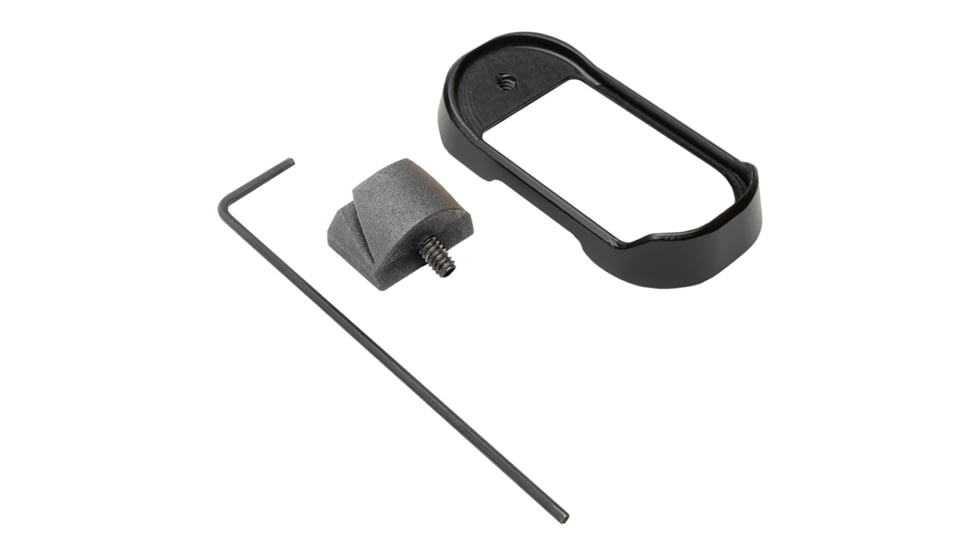 Shield Arms Glock 43X/48 Gen 1/2 Aluminum Magwell, S15 Magazine, Anodized, Black, G43X48MAGWELLBLK