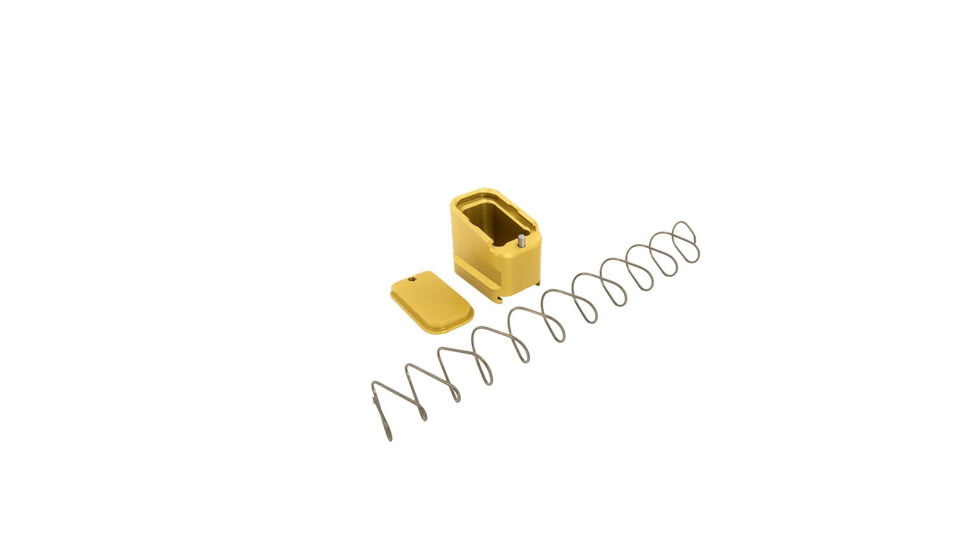 Shield Arms GLK 26/27 +5/4 MAG EXT GOLD 8D254F3C, SLDG26ME5GLD