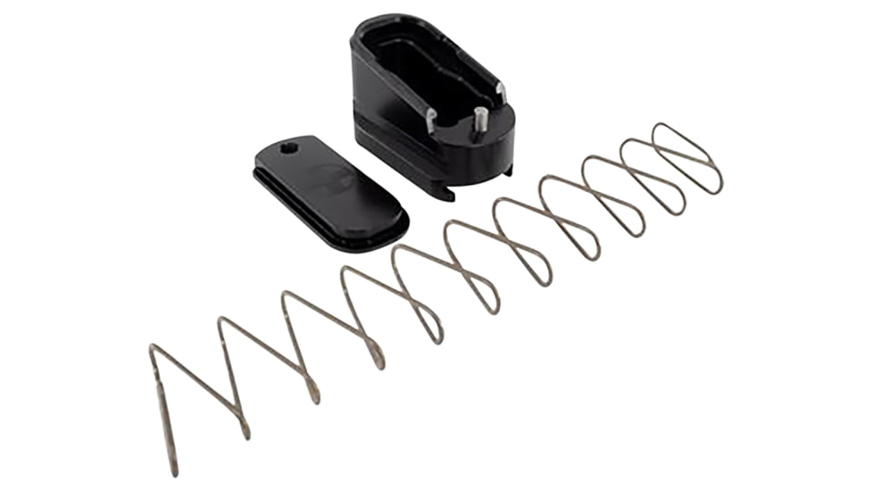 Shield Arms Glock 43 2-Rounds Pistol Magazine Extension, Black, G43ME2BLK-2RD