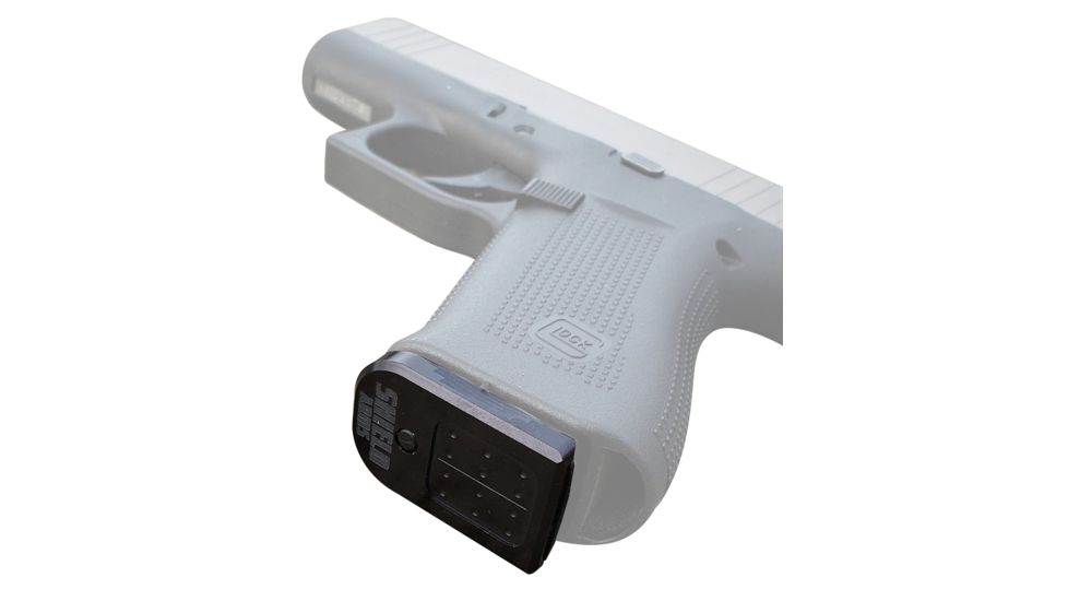 EDEMO Shield Arms Magazine Extension Base Pad, Glock 43X/48 +0, Black, G43-ME-0, EDEMO1