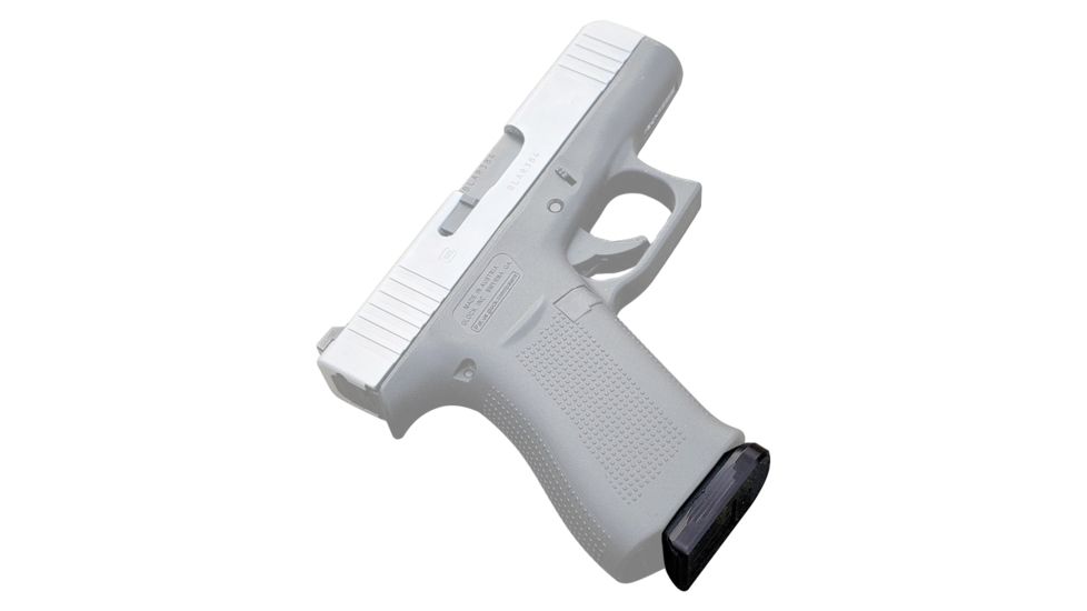 EDEMO Shield Arms Magazine Extension Base Pad, Glock 43X/48 +0, Black, G43-ME-0, EDEMO1