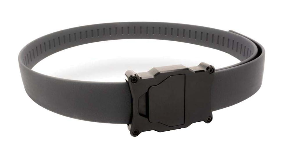 Shield Arms Boxer Outdoors Glove Latch Apogee Belt, Black w/ Grey Buckle, APO-BLK-REG-BUC--GRY-STP