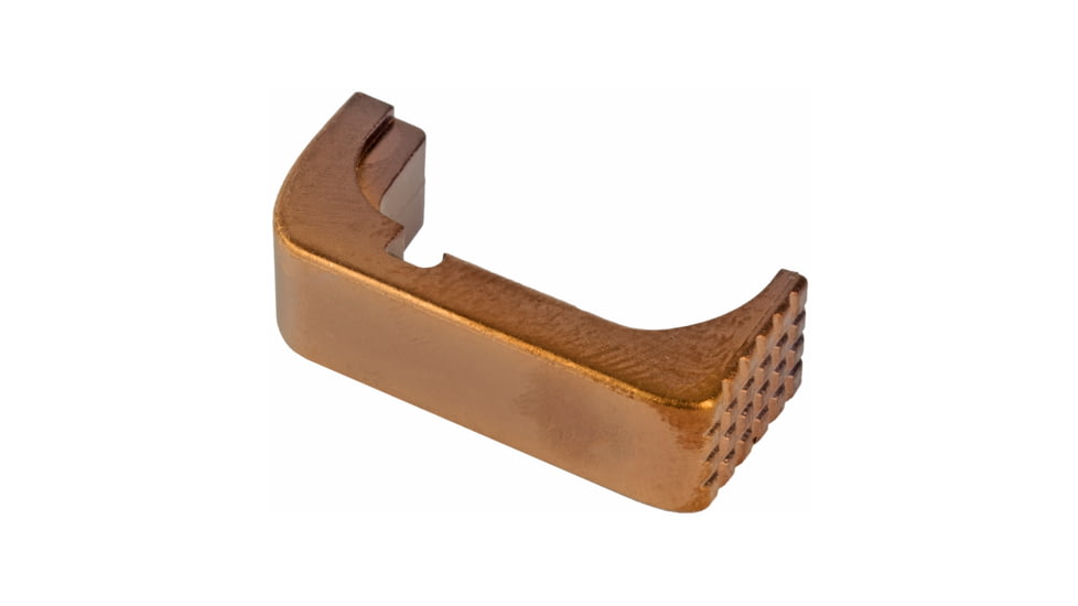 Shield Arms Magazine Catch/Release, Fits Glock 43X/48, Bronze, G43X-EMR-BRONZE