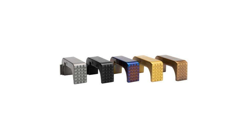 Shield Arms Magazine Catch/Release, Fits Glock 43X/48, Steel, QSG43XEMRBLK