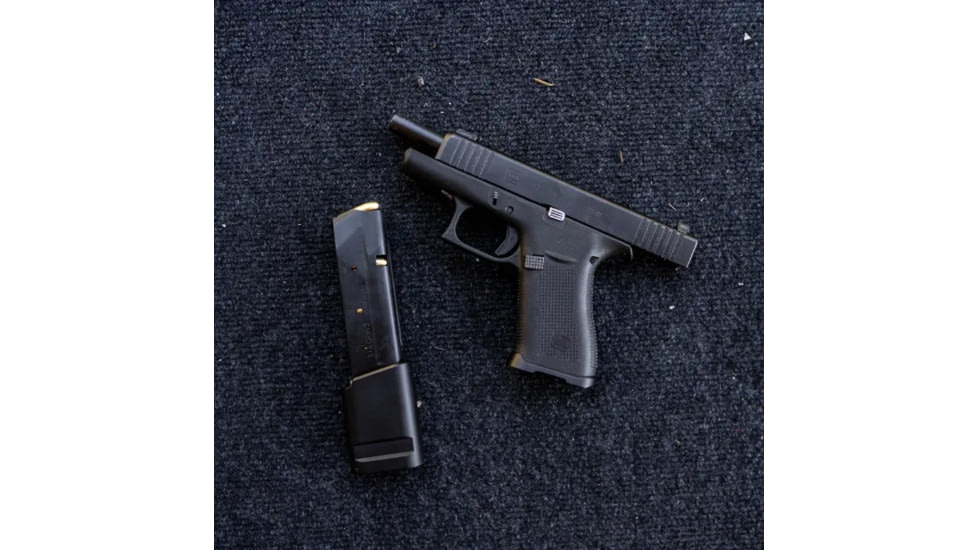 Shield Arms S15 Glock 43X/48 9mm +10 Rounds Pre-Installed Magazine Extension, Black, 10, S15ME10INSBLK