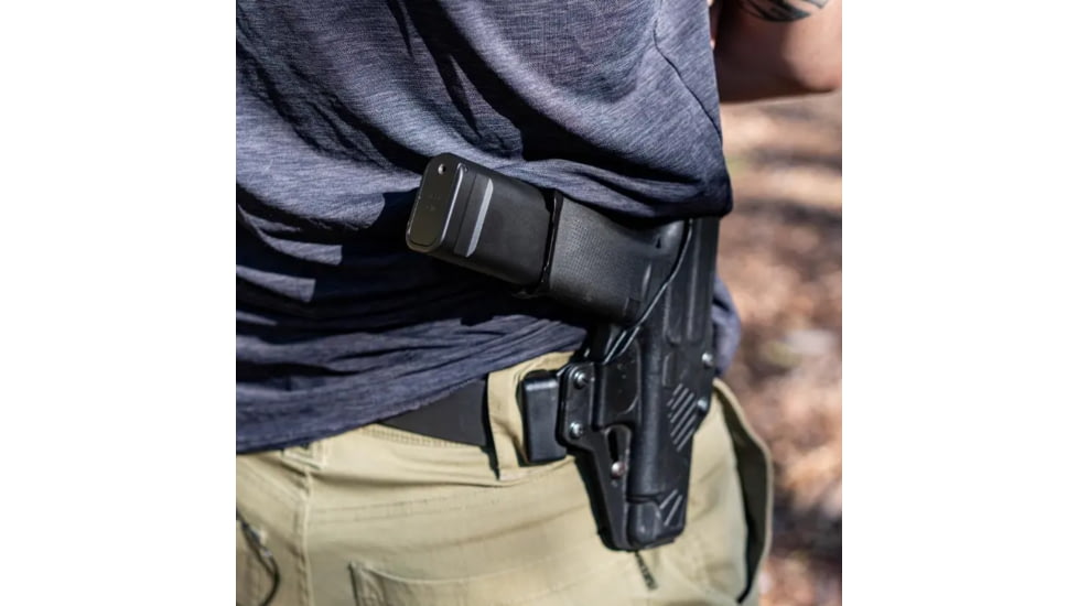 Shield Arms S15 Glock 43X/48 9mm +10 Rounds Pre-Installed Magazine Extension, Black, 10, S15ME10INSBLK