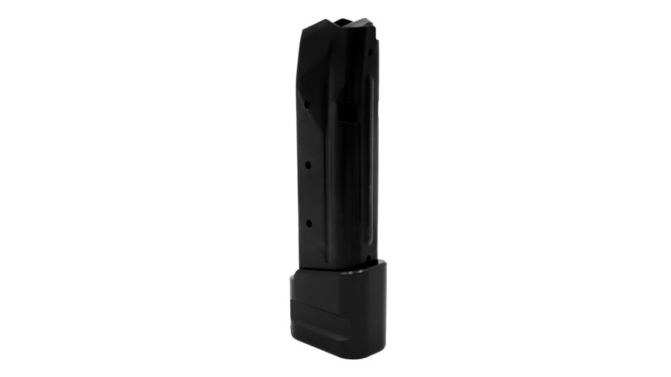 Shield Arms S15 Gen 3 Glock 43X/48 15 Round w/ 5 Round Mag Extension Nitride Pistol Magazine, Black, 1 Pack, Nitride Steel, S15ME5INSG3BLK-20RD