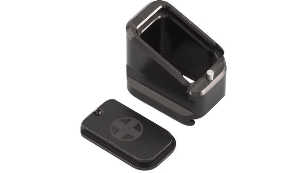 Shield Arms Smith &amp; Wesson M&amp;P 2.0 +5/4 Magazine Extension, Black, Small, SWMP2-ME-5/4RD