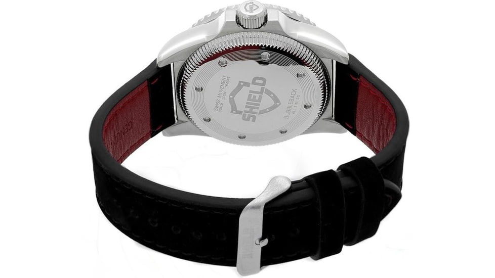 Shield Sh0801 Cousteau Mens Watch, Black SLDSH0801