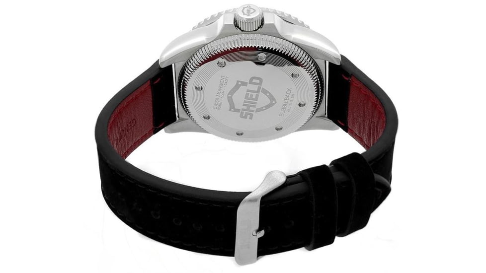 Shield Sh0803 Cousteau Mens Watch, Black SLDSH0803