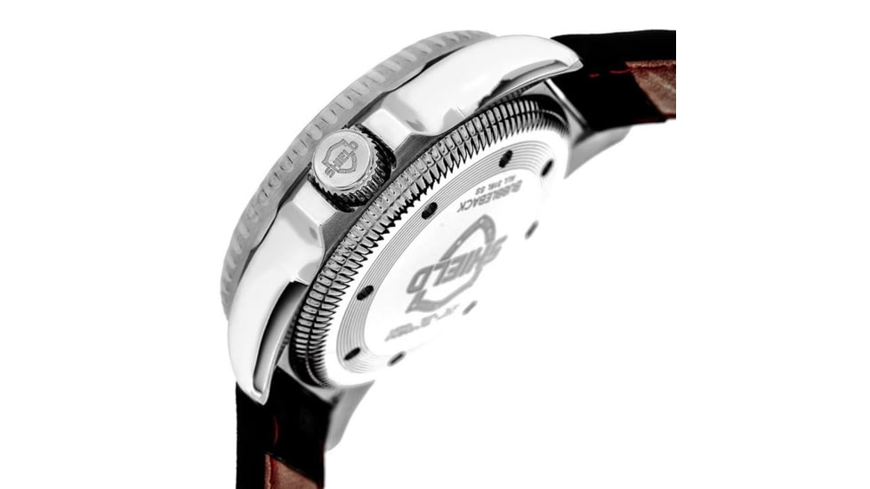 Shield Sh0803 Cousteau Mens Watch, Black SLDSH0803