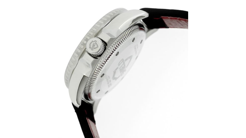 Shield Sh0804 Cousteau Mens Watch, Black SLDSH0804