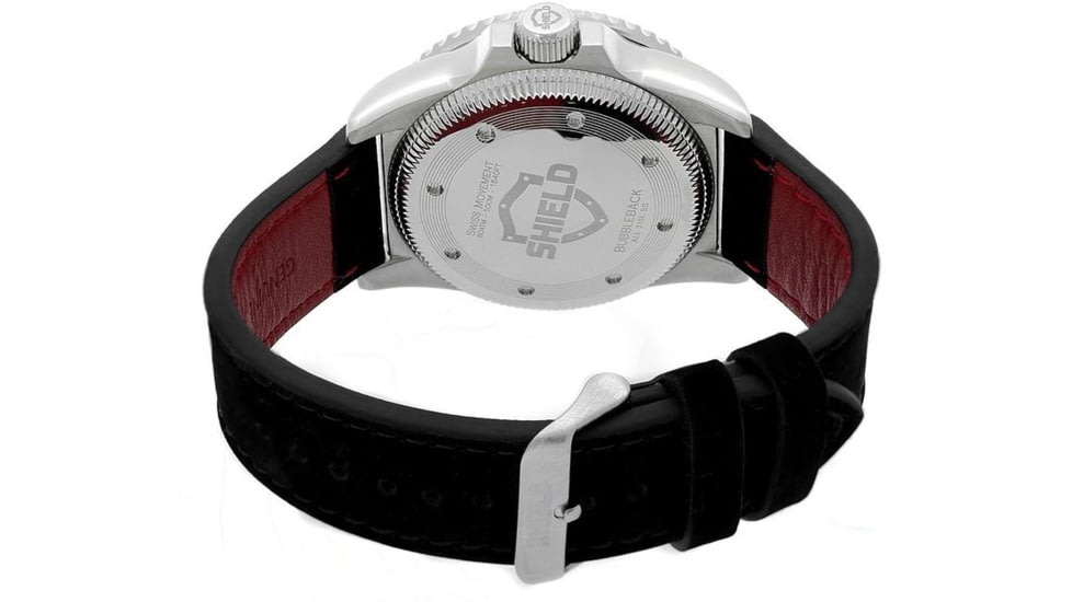 Shield Sh0807 Cousteau Mens Watch, Black SLDSH0807