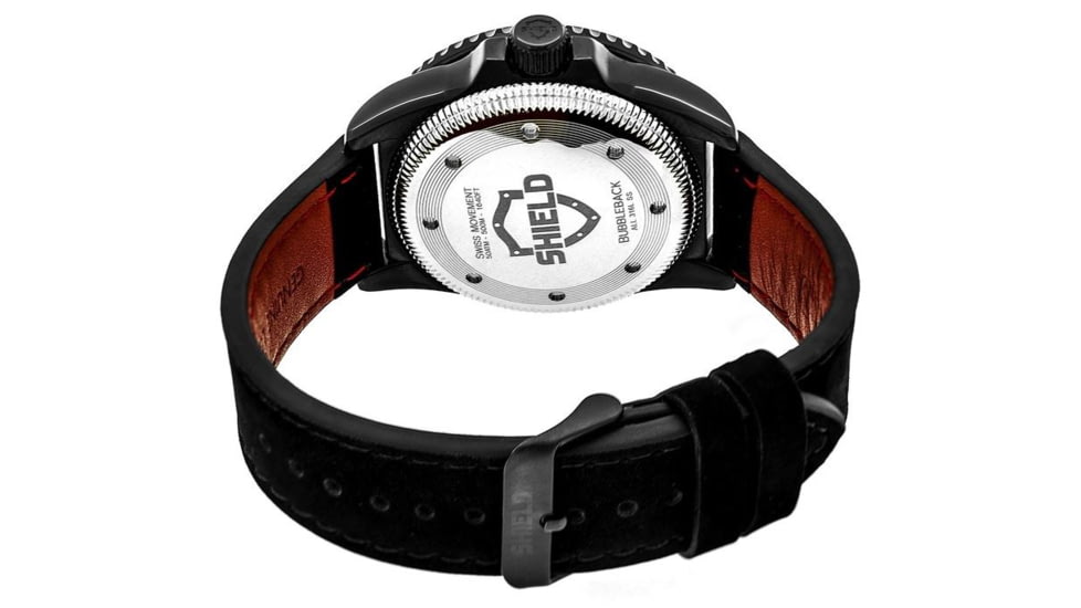 Shield Sh0809 Cousteau Mens Watch, Black SLDSH0809