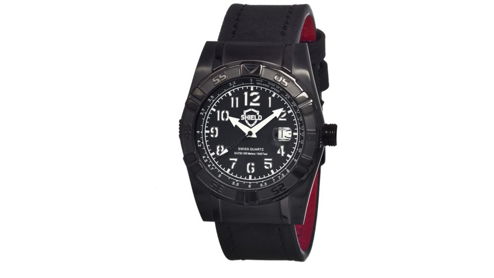 Shield Jarrod Mens Watch, Black SLDSH0404