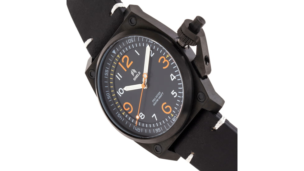 Shield Pascal Diver Watch - Mens, Black/Black, One Size, SLDSH102-6