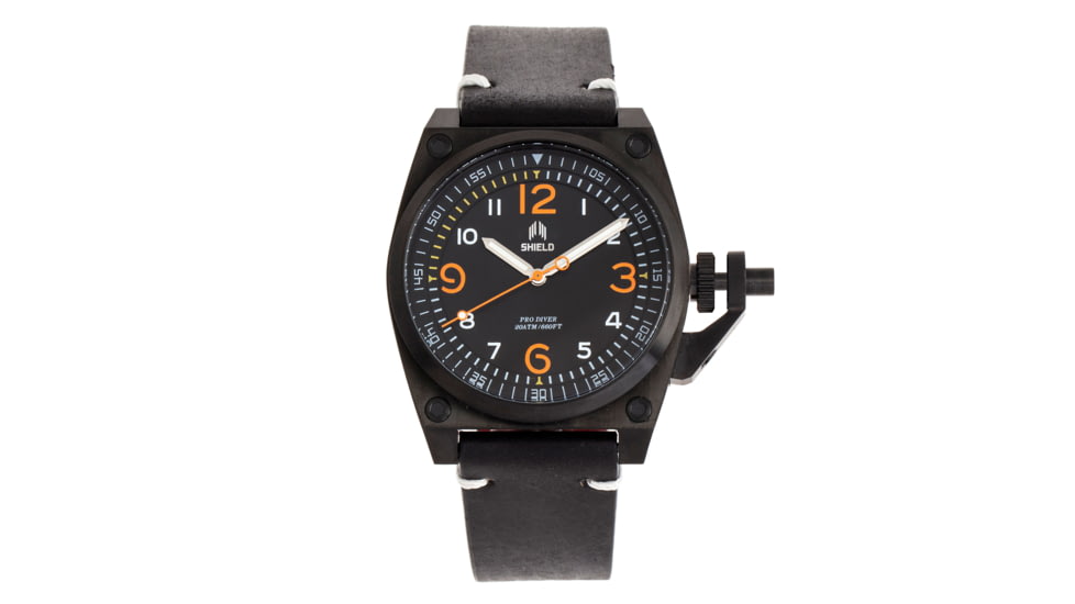 Shield Pascal Diver Watch - Mens, Black/Black, One Size, SLDSH102-6