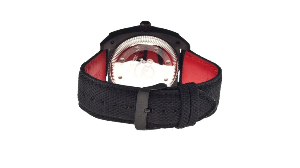 Shield Sh0606 Pilecki Mens Watch, Black SLDSH0606