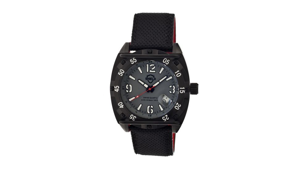 Shield Sh0607 Pilecki Mens Watch, Grey SLDSH0607