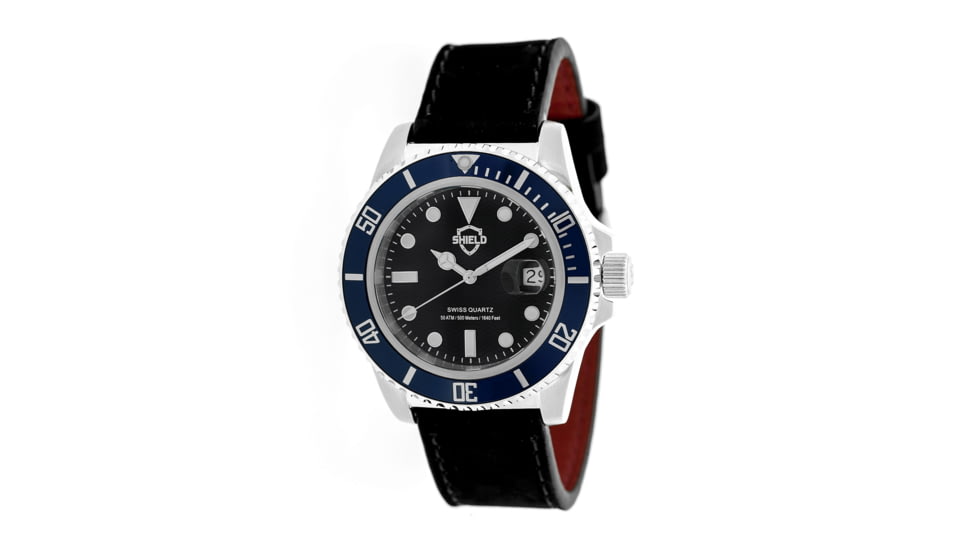 Sh0805 Cousteau Mens Watch, Black
