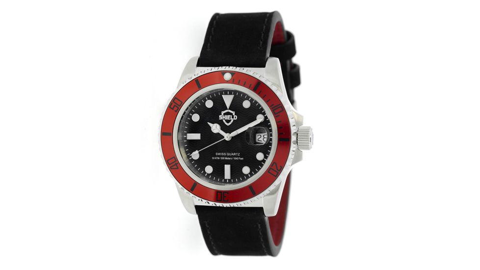 Sh0806 Cousteau Mens Watch, Black