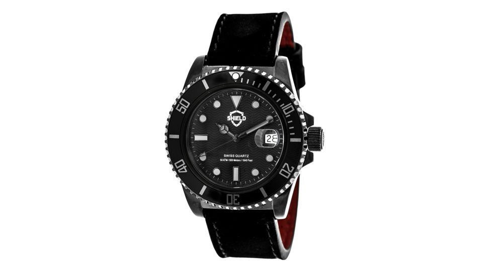 Sh0808 Cousteau Mens Watch, Black