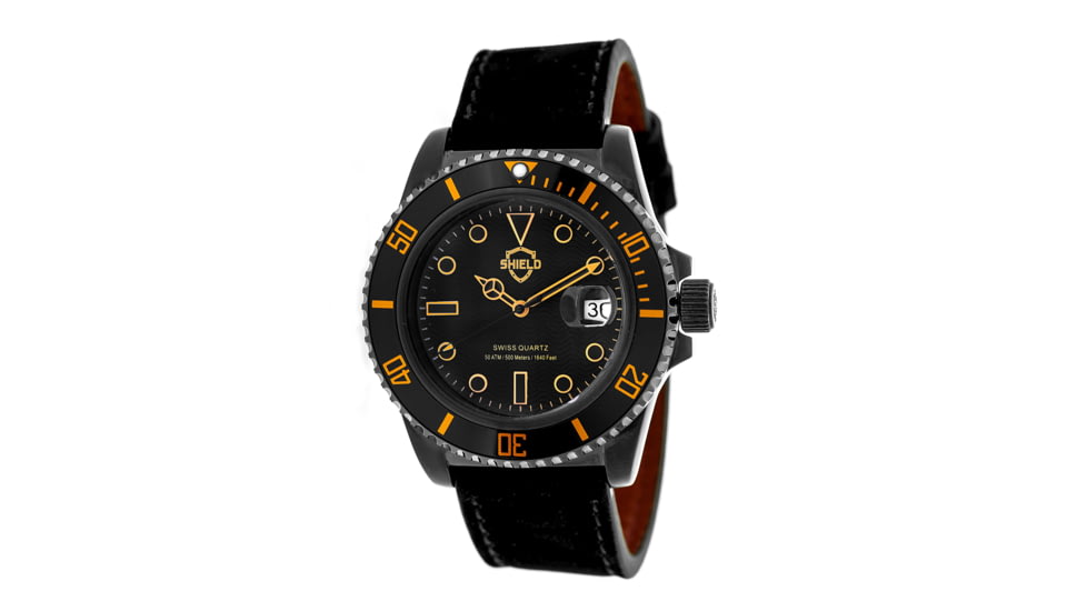 Sh0809 Cousteau Mens Watch, Black
