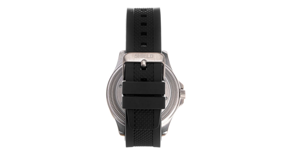 Shield Shield Freedive Strap Watch w/Date, Black/Silver, One Size, SLDSH115-1