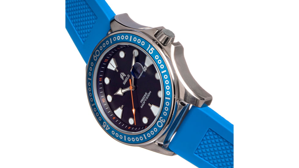 Shield Shield Freedive Strap Watch w/Date, Light Blue, One Size, SLDSH115-5